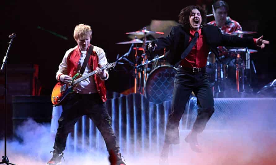 Brit awards 2022: every performance reviewed, from Adele to Dave and Little Simz | Brit awards 1 Bring me the Sheeran.