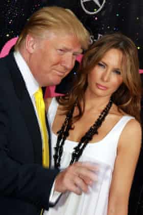 Donald Trump and Melania Trump