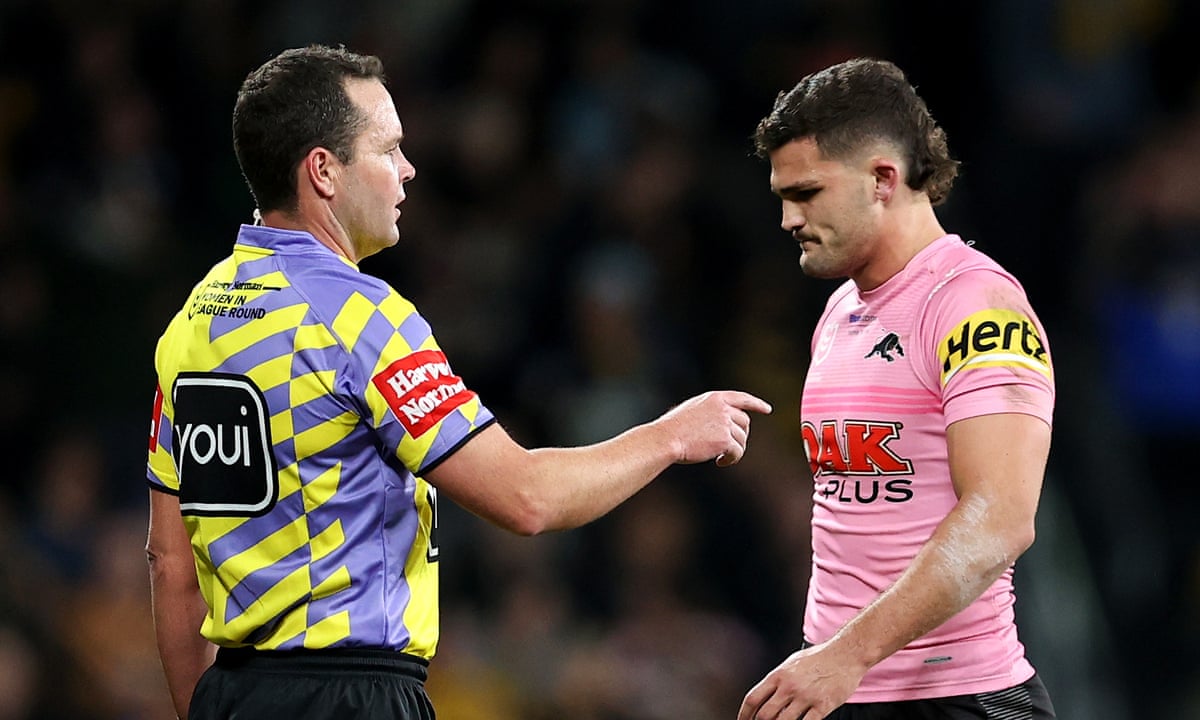 Nathan Cleary facing five-week ban after send-off for dangerous spear tackle | Sport | The Guardian
