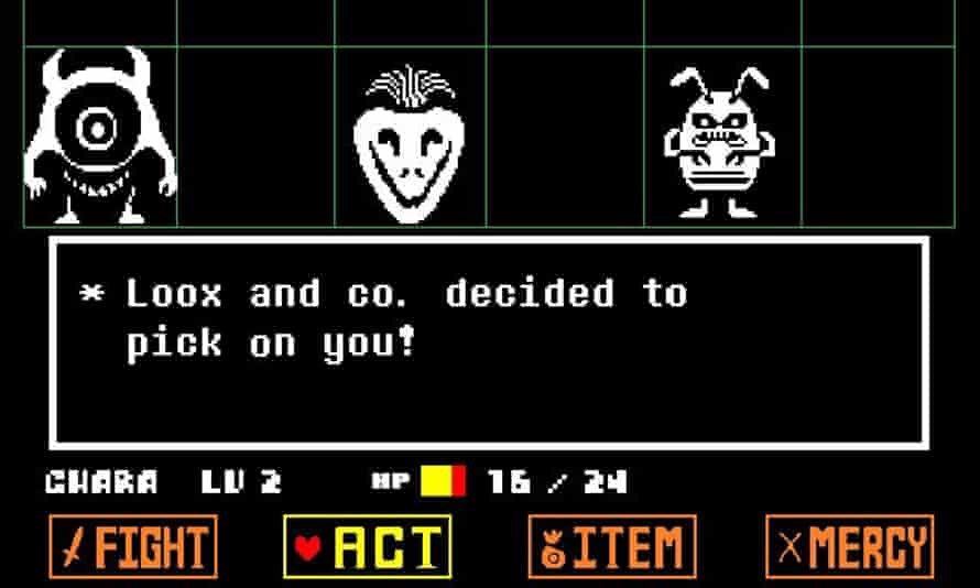 ‘The most interesting anti-violent video game I’ve played’. This week, we recommend 2015’s Undertale