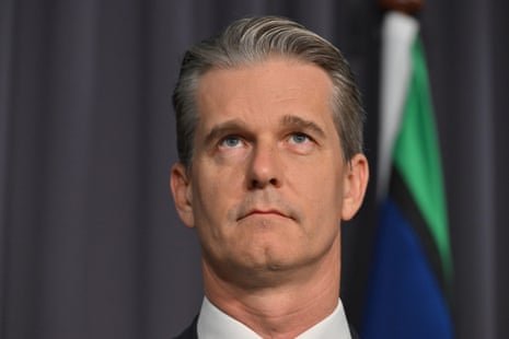 Australia news live: Paterson says PM’s AI hack timing not a coincidence; police officer killed in Sydney crash