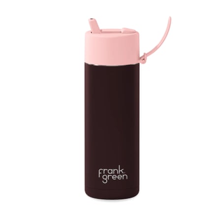 Frank Green ceramic reusable water bottle.