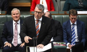 Resources minister Keith Pitt