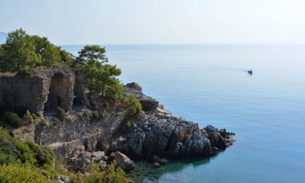 Gazipasa coves, on Turkey’s Mediterranean coast.