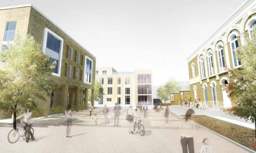 A rendering of the completed scheme at St Clement’s.