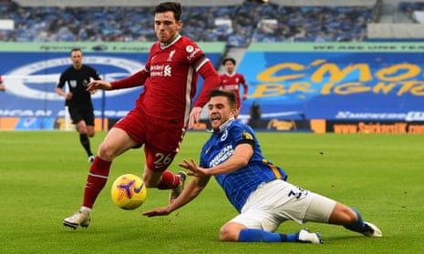 Liverpool’s Andy Robertson said changes have to made regarding the use of VAR.