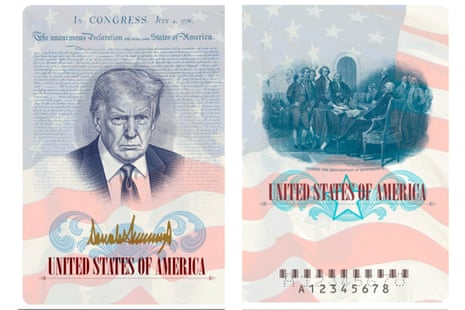 mobile forensics mobile forensics This rendering provided by the State Department shows an example of the design of the limited release commemorative US passports featuring Donald Trump’s scowling portrait that the department is preparing to issue.