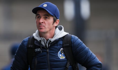 The Bristol Rovers manager Joey Barton