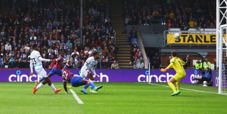 Odsonne Edouard on the mark for the Eagles.