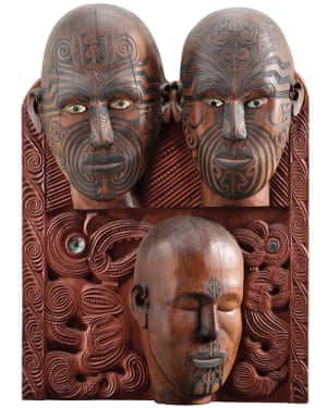 Tene Waitere Ta Moko panel, 1896–99.