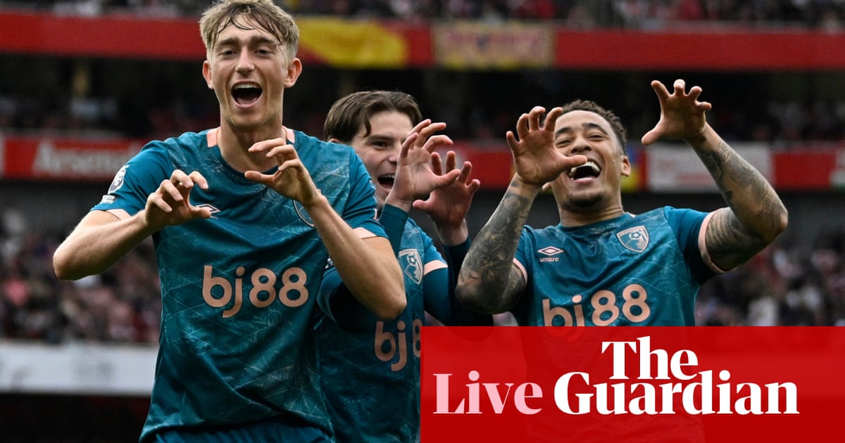 Arsenal 1-2 Bournemouth: Premier League – as it happened Arsenal 1-2 Bournemouth: Premier League – as it happened