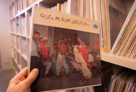 One of the more than 60,000 records at the Gladys Palmera collection.
