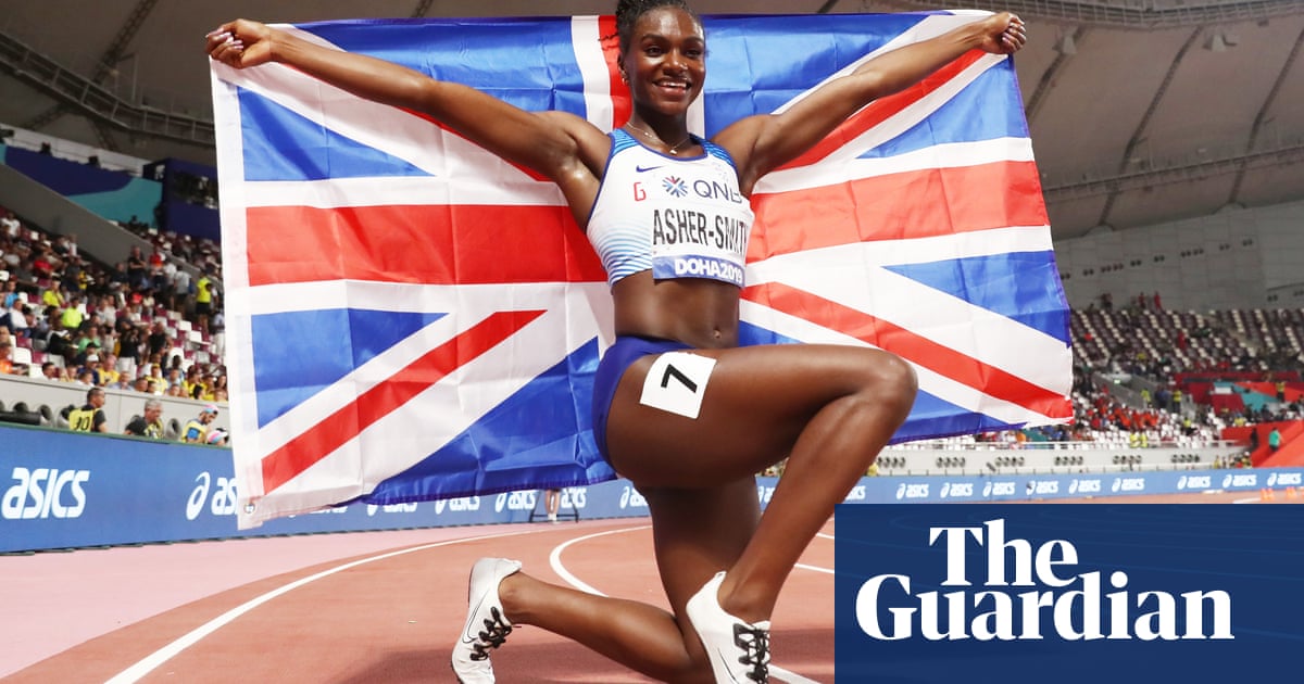 Dina Asher-Smith wins world 200m gold to make history for Great Britain