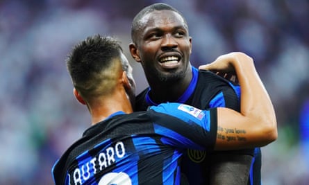 European roundup: Leipzig end Union’s home run, Inter put four past Fiorentina | European club football 5 Marcus Thuram (right) and Lautaro Martínez were both on the scoresheet against Fiorentina.