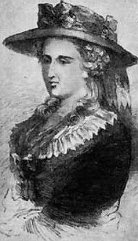 Ann Radcliffe black and white portrait