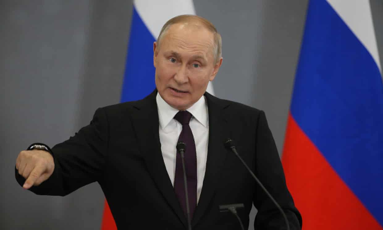Putin warns NATO against ‘global catastrophe’ (theguardian.com)