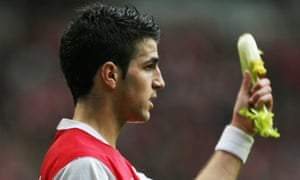 Cesc Fàbregas and some celery.
