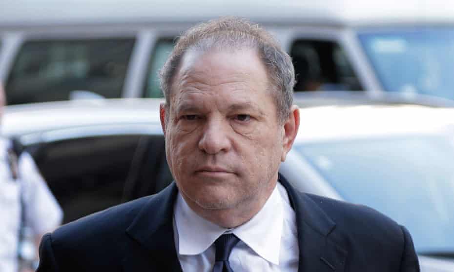 Harvey Weinstein arrives to court in New York in July.