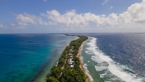 Tuvalu is one of the most climate-vulnerable nations in the world.
