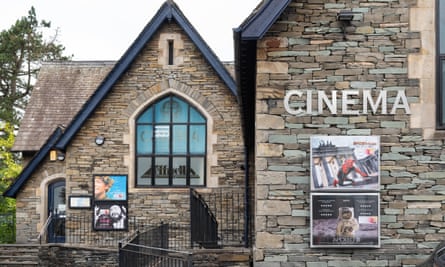 The facade of Ambleside’s arthouse cinema and Zeffirellis jazz bar next door.