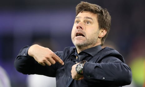 Mauricio Pochettino pictured in May 2019 after reaching the Champions League final with Tottenham.