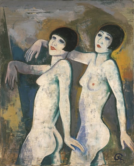 Dancers should be afforded their due … Karl Hofer’s 1920s painting Tiller Girls.