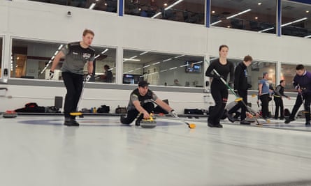 writers groups calgary Brett Sargon takes his shot as New Zealand’s curling team Team Hood trains in Canada.