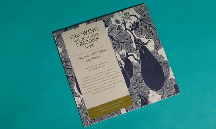 Growing Through the Seasons 2022 wall calendar