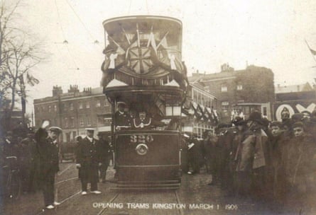 Louis Bruce obtained his licence to drive trams in 1900 and was later promoted to inspector.