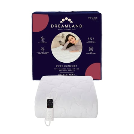 Dreamland Pure Comfort Bamboo Fully Plant-Based Textile Underblanket Single