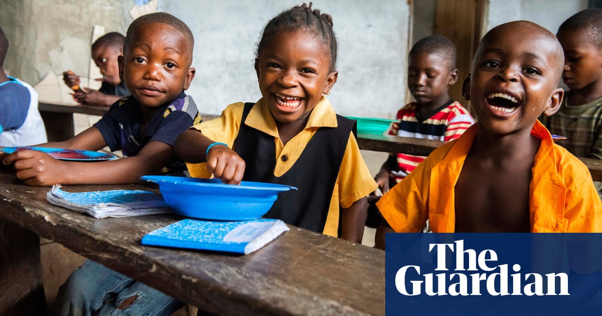 Food for thought: the school lunch scheme linking London and Liberia - The Guardian