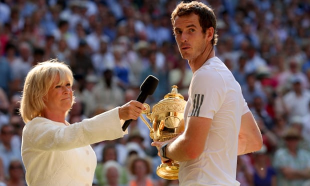 Andy Murray summed Sue Barker’s interviewing craft by saying speaking to her was like chatting to your mum.