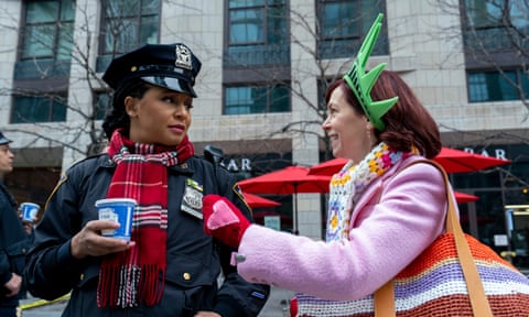 New York’s finest … Carrie Preston (right) as Elsbeth Tascioni.