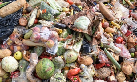 Food waste from a supermarket in Serbia.