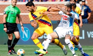 Napoli 0 4 Barcelona 1 6 Agg La Liga Serie A Cup As It