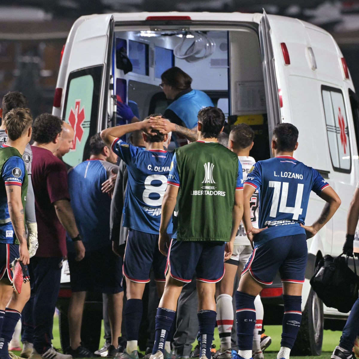 Juan Izquierdo, Uruguayan footballer, dies aged 27 after collapsing on pitch | Soccer | The Guardian
