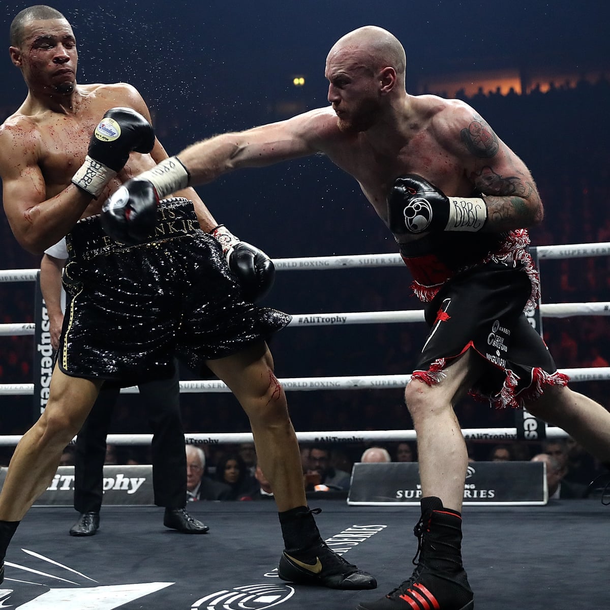 George Groves Beats Chris Eubank Jr On Points Despite