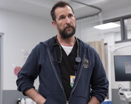 Man in hospital