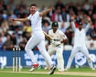England v Pakistan: first men’s cricket Test, day one – live
