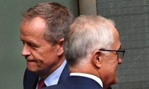 Bill Shorten and Malcolm Turnbull