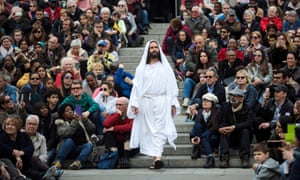 The Wintershall Players' re-enactment of the Passion of Jesus