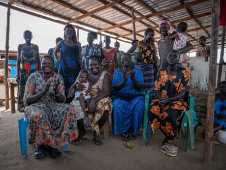 Women of the fish market in Sherikat district, Juba, South Sudan, 3 August 2023