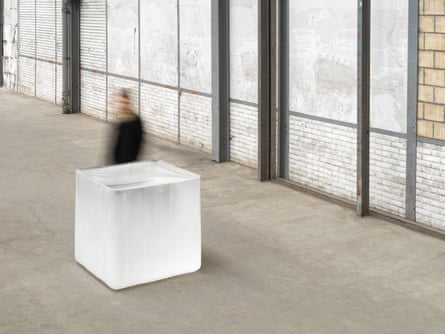 Untitled (What happens to the hole when the cheese is gone?) by Roni Horn.