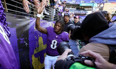 Lamar Jackson is in line for his second MVP award