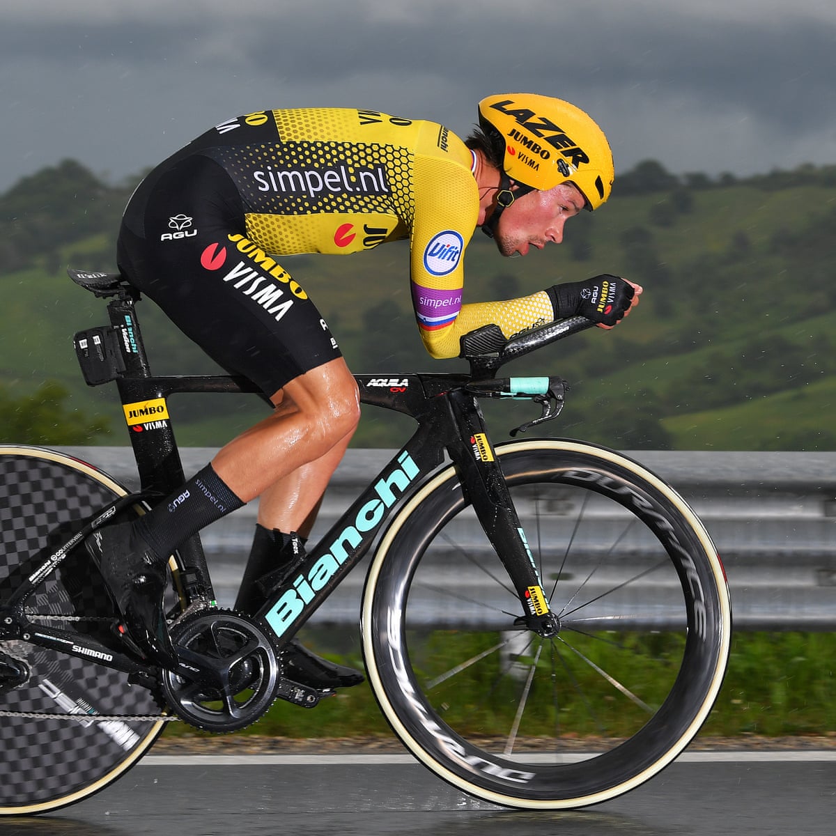 Roglic Tt Tour De France 2020 Roglic Surrenders Yellow After Giving