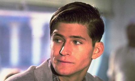 Glover as George McFly in Back to the Future.