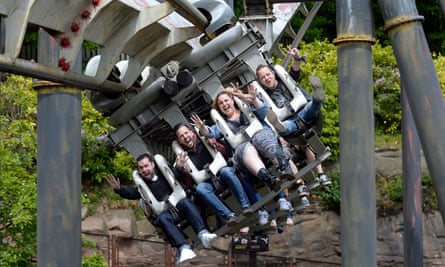Alton Towers Smiler accidentMembers of the public ride Nemesis at Alton Towers in Staffordshire, as the theme park reopened after shutting its gates following a rollercoaster crash which saw four people seriously injured. PRESS ASSOCIATION Photo. Picture date: Monday June 8, 2015. The park has been closed since Tuesday, and the chief executive of Merlin Entertainments, which owns the park, says it is committed to ensuring people can visit again “with confidence”. See PA story ACCIDENT AltonTowers. Photo credit should read: Joe Giddens/PA Wire