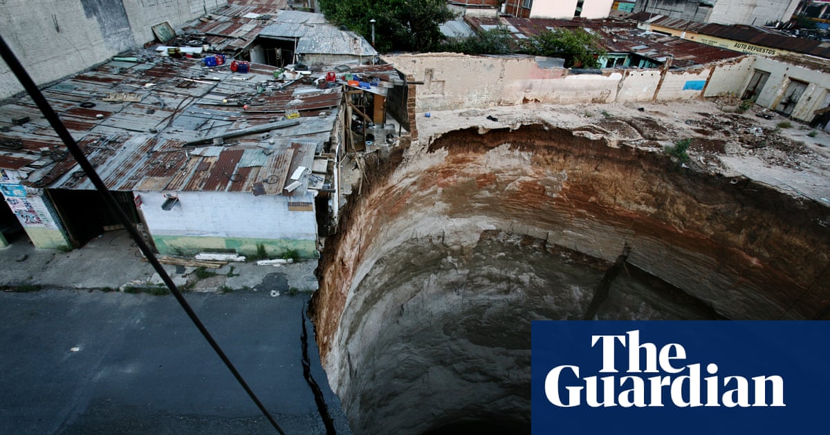 The Biggest City Sinkholes Around The World In Pictures