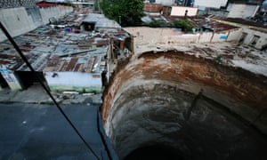 Guatemala City  sinkhole