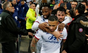 Memphis Depay scored twice for Lyon as they beat Toulouse 3-2 this weekend.